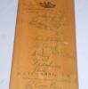 Lancashire and Nottinghamshire 1968. Ken Higgs Benefit year. Harrow size Slazenger Gradidge bat with stamp for &lsquo;Jack Sharp, Liverpool&rsquo;. Signed in ink to the face by twelve Lancashire and eleven Nottinghamshire players. Lancashire signatures include Bond ( - 2