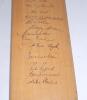 England v. Rest of the World 1970. Full size Stuart Surridge &lsquo;Standard Driver&rsquo; bat nicely signed in ink to the face by the eleven members of the England team and the eleven of the Rest of the World team for the 1970 &lsquo;Test&rsquo; series. England signatures are I - 3