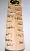 West Indies tour to South Africa 2003/04. Full size B.A.S. (Beat All Sports) &lsquo;Vampire&rsquo; bat, signed in thick black ink to the face by fifteen members of the West Indies touring party, each signature with printed player name below. Signatures are Lara (Capt - 2