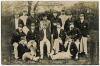 ‘Australian Team 1902’. Scarce mono real photograph postcard of the Australian team 1902, standing and seated in rows, wearing tour caps and blazers. Title to top and players named to lower border. Postcard ‘R. Thiele. Produced in Berlin’. Postally used 1