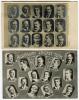 ‘Australian Cricket Team 1905’. Two mono real photograph postcards of the Australian team of 1905, both showing different cameo images of members of the team, each named to cameo. Title to top and side borders. Postcards by Hartmann and J.Beagles. Postall