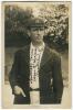 Edgar Richard Mayne. South Australia, Victoria & Australia 1906-1926. Mono real photograph postcard of Mayne standing three quarter length wearing Australian blazer and cap, signed to face &lsquo;Sincerely Yours, Edgar R. Mayne, Australian XI, 1921&rsquo;. Postally u