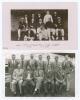 Essex C.C.C. 1904. Mono real photograph postcard of the 1904 Essex team seated and standing in rows wearing cricket attire and blazers. Printed players&rsquo; names to lower border. Players featured include Fane (Captain), Perrin, Gillingham, Tosetti, Reeves, D