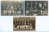 Nottinghamshire team postcards 1924 and 1928. Three mono real photograph postcards of Nottinghamshire teams including two for 1924, one by Nias of Brighton, the other unknown, and for 1928 (publisher unknown). Players depicted seated and standing in rows 