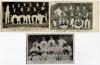 Yorkshire 1902, 1903 and 1906. Three team postcards, all mono, one real photograph and two printed. All show the teams sitting and standing in rows with titles to lower borders, publishers are Durhams Ltd of Leeds, ‘W.H.S&S. The Grosvenor Series’ and Star