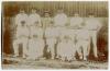 Yorkshire 1909. Real photograph postcard of the Yorkshire team of 1909, seated and standing in rows, with Lord Hawke Captain. The postcard back has written details that this was the team who played Sussex at Brighton 1909. Possibly Hawkins or Foster postc