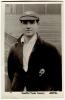 Herbert Sutcliffe. Yorkshire & England 1919-1945. Mono real photograph postcard of Sutcliffe in batting pose in the nets nicely signed in blue ink to the photograph. Publisher unknown. Postally unused. Sold with a further real photograph postcard of Sutcl - 3