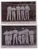 Lancashire C.C.C. 1904. Two Star Series postcards from photographs by Hawkins of Brighton, depicting members of the Lancashire ‘Champion Team 1904’, each with players standing in one row wearing cricket attire. One depicts five ‘Lancashire Amateurs’, sign