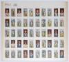 &lsquo;Australian and English Test Cricketers&rsquo;, Major Drapkin, London 1928, full set of forty real photograph cigarette cards. W.D. & H.O. Wills, two complete series of fifty cards, &lsquo;Wills&rsquo;s Cigarettes Cricketers, 1928&rsquo; and &lsquo;Cricketers 2nd Series&rsquo; 1929. Kane Pr - 2