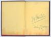 Yorkshire C.C.C. annual 1893. 1st year of issue. 100pp. Edited by J.B. Wostinholm. J. Robertshaw, Sheffield, printer. Original maroon boards with tooled decoration, titles in gilt to front board with white rose emblem to centre, gilt to page edges. Owners - 3