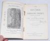 &lsquo;Yorkshire Cricket Record 1883&rsquo;. Rare second year of issue. Printed and published by Fletcher & Speight, Bury 1883. Original green paper wrappers. Comprises &lsquo;Full scores of Yorkshire County Matches and the Australians during last season [1882]&rsquo;. Ownership - 3