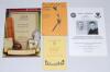 Sussex cricket. Three original exhibition catalogues relating to Sussex cricket including two held at Hove Museum of Art. &lsquo;Sussex Cricket Past and Present&rsquo;, original illustrated catalogue for the exhibition held &lsquo;under the auspices of Sussex County Cricke