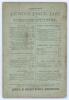 &lsquo;County Cricket. Record of Lancashire County Matches, From 1865 to 1881&rsquo;. Compiled by &lsquo;W.G.T.&rsquo; First edition. Published by Capleton & Co., Manchester 1882. 46pp plus advertising comprising statistics, results including Australians etc. Original paper wrap - 2