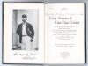 &lsquo;Forty Seasons of First-Class Cricket being the Autobiography and Reminiscences of Richard Gorton Barlow&rsquo;. R.G. Barlow. First edition, Manchester 1908. Original green cloth with gilt title to front and spine and gilt illustration of Barlow to front cover. - 2