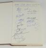 &lsquo;History of West Indies Cricket&rsquo;. M. Manley 1988. Signed to the front end paper by sixteen members of the West Indies Cricket Board of Control who met in Jamaica in May 1988. Signatures include Allan Rae, Clyde Walcott, Peter Short, Steve Camacho, Leslie - 2