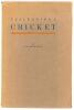 &lsquo;Vejledning i Cricket&rsquo;. R.E. Brincker. Vejle (Denmark) Eget Forlag 1921. 80pp. Danish cricket instructional booklet with diagrams and illustrations. Original wrappers. Presentation copy with dedication and signed by the author. Padwick 493. Odd nicks to w