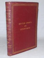 ‘British Sports and Sportsmen’. Compiled and edited by ‚ÄòThe Sportsman’. London 1917. Volume 1. ‘Cricket and Football’. Leather bound limited edition 578/1000. Containing a series of large photogravure portraits of famous cricketers and footballers with 