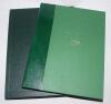 &lsquo;The Lord&rsquo;s Taverners Fifty Greatest&rsquo;. The fifty greatest post war cricketers. Selected by Trevor Bailey, Richie Benaud, Colin Cowdrey and Jim Laker. London 1983. Leather bound de luxe limited edition with gilt lettering. Page edges gilt. In slipcase. Lim - 6
