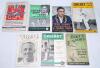 John Arlott. Six first edition hardback titles by Arlott. All with good dustwrappers unless stated. Titles are &lsquo;Indian Summer. An account of the cricket tour in England 1946&rsquo;, London 1947, Arlott&rsquo;s first book to be published on cricket, lacking dustwrappe - 2