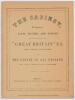 ‘The Cabinet. A Repository of Facts, Figures and Fancies relating to the Voyage of the S.S. Great Britain from Liverpool to Melbourne with The Eleven of All England and other distinguished passengers’. Published by J. Reid of Melbourne 1862. Reproduction 