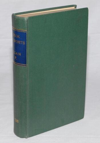 ‘Pierce Egan’s Book of Sports, and Mirror of Life’. London 1832[?]. Good cricket content, pages 337-352. Padwick 1992. Bound in green cloth boards. Ex Isle of Ely County Library. Good condition.