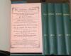 Wisden Cricketers’ Almanack 1864-1878. Fifteen facsimile editions, with pink wrappers, second facsimile edition printed by Lowe & Brydone Ltd, London 1974. Limited edition. Each book has been bound in dark green boards with gilt lettering title and date t - 2