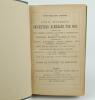 Wisden Cricketers’ Almanack 1893, 1894 and 1895. 30th-32nd editions. All three editions bound in dark green boards, the 1893 with original wrappers, the other two lacking original paper wrappers, with gilt titles to spine. The 1893 edition with poor soile - 3