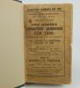 Wisden Cricketers’ Almanack 1899 and 1900. 36th & 37th editions. Bound in dark green boards, with original paper wrappers, with gilt titles to spine. The 1899 edition with worn and stained wrappers, small loss to wrapper extremities otherwise in good cond