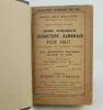 Wisden Cricketers’ Almanack 1907 and 1908. 44th & 45th editions. Bound in dark green boards, with original paper wrappers, with gilt titles to spine. Some darkening to the wrappers of the 1907 edition, wear and old tape to the wrappers of the 1908 edition