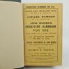 Wisden Cricketers’ Almanack 1913. 50th edition. Bound in dark green boards, with original paper wrappers, with gilt titles to spine. Very good condition. The book has been bound in dark green boards with gilt lettering title and date to spine. With title 