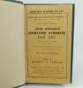 Wisden Cricketers’ Almanack 1917. 54th edition. Bound in dark green boards, with original paper wrappers, with gilt titles to spine. Repair to corner of front wrapper, minor wear to wrappers otherwise in good/very good condition. The book has been bound i