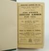 Wisden Cricketers&rsquo; Almanack 1922 and 1923. 59th & 60th editions. Both bound in dark green boards, with original paper wrappers, with gilt titles to spine, the 1922 edition lacking original rear wrapper. The 1922 edition with loss to the left hand corner o - 2