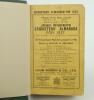 Wisden Cricketers&rsquo; Almanack 1937. 74th edition. Bound in dark green boards, with original paper wrappers, with gilt titles to spine. Odd minor faults otherwise in good/very good condition. The book has been bound in dark green boards with gilt lettering t