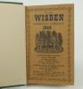 Wisden Cricketers’ Almanack 1946 to 1949. All four editions bound in dark green boards, with original limp cloth covers, with gilt titles to spine. The 1947 with wear and age toning to covers, the 1949 edition with some light soiling to covers otherwise i