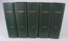 Wisden Cricketers&rsquo; Almanack 1960 to 1969. Ten editions bound in dark green boards, with original limp cloth covers, with gilt titles to spine. Some minor faults to odd covers otherwise in good condition. The books have been bound in dark green boards with