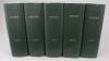 Wisden Cricketers&rsquo; Almanack 1970 to 1979. Ten editions bound in dark green boards, with original limp cloth covers, with gilt titles to spine. Some minor faults to odd covers otherwise in good condition. The books have been bound in dark green boards with - 2
