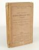 Wisden Cricketers&rsquo; Almanack 1884. 21st edition. Original paper wrappers, replacement spine. Some breaking to spine block, some soiling, minor creasing and wear to wrappers with small loss to extremities, small loss to spine paper otherwise in good conditi