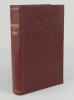 Wisden Cricketers&rsquo; Almanack 1886. 23rd edition. Bound in maroon boards, lacking original paper wrappers, advertising page at front and advertising pages at rear, with gilt titles to spine, red speckled page edge. Minor soiling to page block edge otherwise - 2