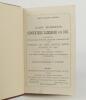 Wisden Cricketers’ Almanack 1887. 24th edition. Bound in maroon boards, lacking original paper wrappers, advertising page at front and advertising pages at rear, with gilt titles to spine, red speckled page edge. Page 95/96 detached otherwise in good+ con