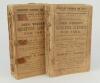 Wisden Cricketers&rsquo; Almanack 1890 and 1891. 27th & 28th editions. Original paper wrappers. Both editions with faults, the 1890 edition with worn and age toned front wrapper, almost total loss of spine paper, breaking to spine block, front wrapper detached,