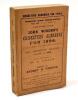 Wisden Cricketers’ Almanack 1896. 33rd edition. Original paper wrappers. Small loss to spine paper at base otherwise in very good condition