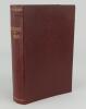 Wisden Cricketers’ Almanack 1898. 35th edition. Bound in maroon boards, lacking original paper wrappers, advertising page at front and advertising pages at rear, with gilt titles to spine, red speckled page edge. Good condition. Pages checked, complete. S - 2