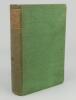 Wisden Cricketers’ Almanack 1899. 36th edition. Bound in green boards, lacking original paper wrappers, advertising page at front and advertising pages at rear, with gilt titles to spine, red speckled page edge. Good condition. Pages checked, complete. Sl - 2