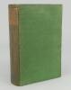 Wisden Cricketers’ Almanack 1900. 37th edition. Bound in green boards, lacking original paper wrappers, advertising page at front and advertising pages at rear, with gilt titles to spine, red speckled page edge. Good condition. Pages checked, complete. Sl - 2