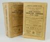 Wisden Cricketers&rsquo; Almanack 1932 and 1933. 69th & 70th edition. Original paper wrappers. The 1932 edition with wear and small loss to corner of front wrapper near to spine, some light foxing to wrappers, some wear and small loss to spine paper otherwise i