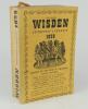 Wisden Cricketers&rsquo; Almanack 1938. 75th edition. Original cloth covers. Slight bowing to spine, minor soiling to spine paper and rear cover otherwise in good condition