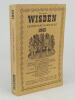 Wisden Cricketers&rsquo; Almanack 1942. 79th edition. Original limp cloth covers. Only 4100 paper copies printed in this war year. Slight discolouration and minor wear to rear cover, minor wear to head of spine paper, slight wear to front internal hinge otherwi