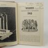 Wisden Cricketers&rsquo; Almanack 1943. 80th edition. Original hardback. Only 1400 hardback copies were printed in this war year. The boards and spine paper are worn and and the front board and spine are almost completely devoid of titles or dates which have fa - 2