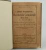 Wisden Cricketers&rsquo; Almanack 1886. 23rd edition. Bound in dark brown boards, with original front paper wrapper, lacking rear wrapper, with gilt titles to spine. Some wear and age toning to front wrapper with small loss to lower corner. minor foxing spots t