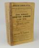 Wisden Cricketers&rsquo; Almanack 1915. 52nd edition. Original paper wrappers. Replacement spine. Some soiling and staining to wrappers, the replacement spine paper a little crudely applied otherwise in good condition